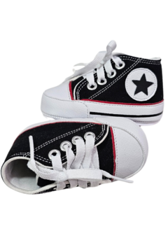 TÊNIS CANO ALTO STAR PRETO - comprar online