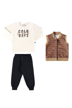 CONJUNTO OCRE BABY - comprar online