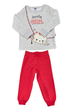 CONJUNTO LOVELY KIDS - Pingo de Gente Baby-Cupom: PRIMEIRACOMPRA