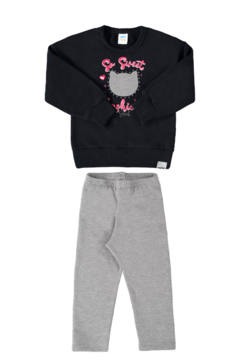 CONJUNTO MOLETOM MENINA - comprar online