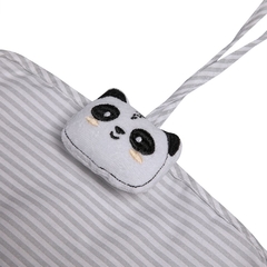 TROCADOR PORTA FRALDAS PORTATIL FRIENDS 66CM X 40CM PANDA BEN - comprar online