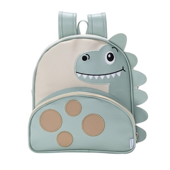 MOCHILA KIDS DINO VERDE MALVA