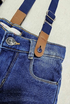 BERMUDA JEANS COM SUSPENSÓRIO KIDS - comprar online