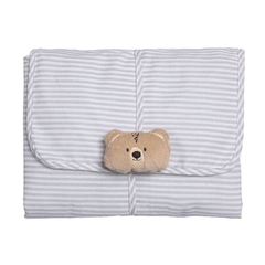 TROCADOR PORTA FRALDAS PORTATIL FRIENDS 66CM X 40CM URSO TED