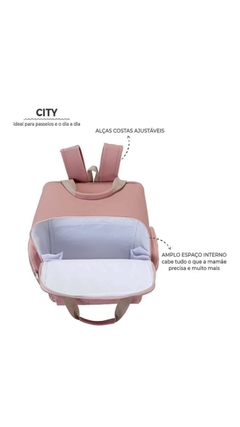 MOCHILA CITY ROSE - loja online