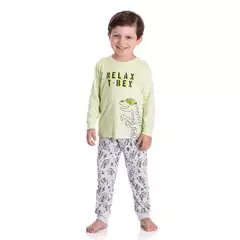 PIJAMA T-REX BRILHA NO ESCURO