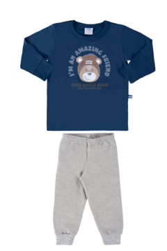 CONJUNTO AMAZING BABY MARINHO