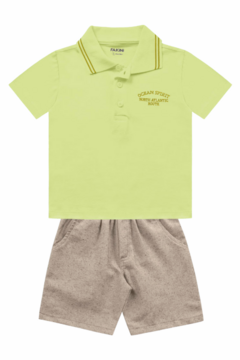 CONJUNTO POLO VERDE KIDS - comprar online