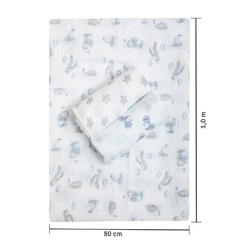 CUEIRO SWADDLE SOFT ESTAMPADO 1,0M X 80CM CONTEM 03 UN FUSCA - Pingo de Gente Baby-Cupom: PRIMEIRACOMPRA