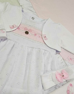 SAÍDA MATERNIDADE PRINCESA VESTIDO - Pingo de Gente Baby-Cupom: PRIMEIRACOMPRA