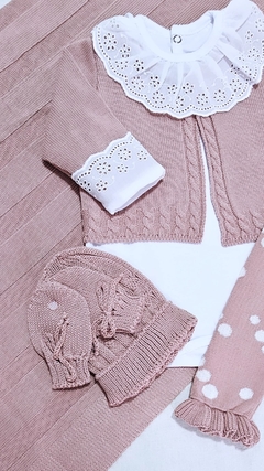 CONJUNTO POÁ TRICOT RN BABY - comprar online