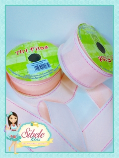 Fita Brim/Jeans Rosa FB05R- 38mm ( ART)