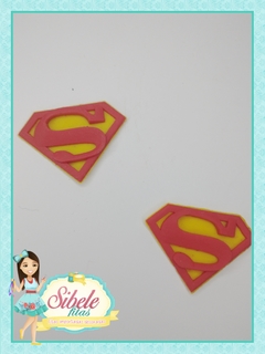 Aplique Superman Símbolo - Super Homem - Unidade