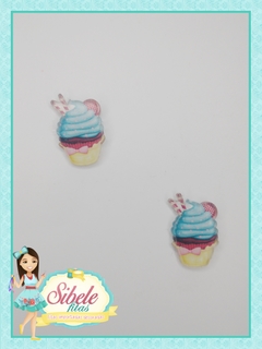 Aplique Cupcake Chantilly Mini - Unidade