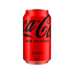 Coca cola sem açúcar 350 ml