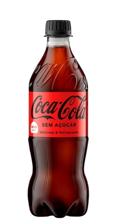 Coca cola sem açúcar 600 ml