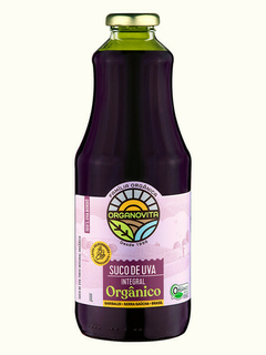 Suco de Uva Integral 100% Bordo Orgânico Organovita 1L