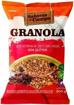 Granola com castanha de caju e uva passa Sabores do Campo 200g - comprar online