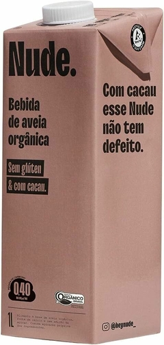 Leite vegetal Nude com Cacau 1L