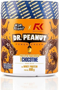 Pasta de Amendoim Chocotine Com Whey Protein Dr Peanut 600g