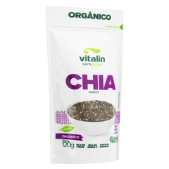 Chia em grãos Orgânica Vitalin 120g