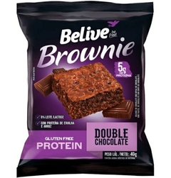 Brownie Double Chocolate Belive 40g