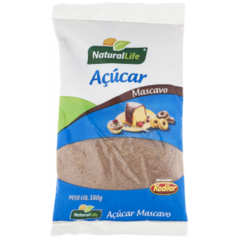 Açúcar mascavo natural life 500g