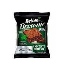 Brownie Belive sabor Chocolate com Menta 40g