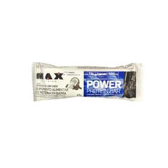 Power protein bar chocolate com coco 41g Max titanium