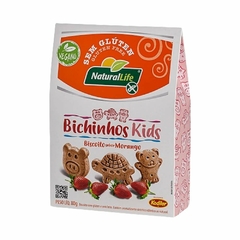 Biscoito kids sabor morango Natural life 80g