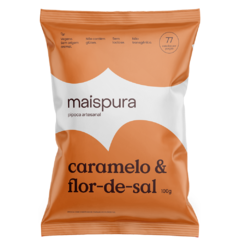 Pipoca artesanal Mais Pura caramelo & flor de sal 100g