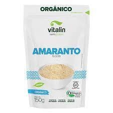 Amarantos em flocos Vitalin Orgânico 150g