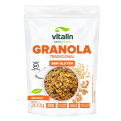 Granola Tradicional Sem glúten Vitalin 200g