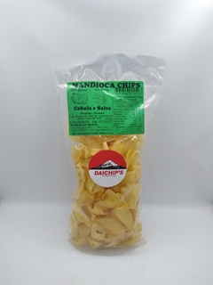 Chips de mandioca de cebola e salsa 120g