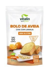 Mistura para bolo chia com laranja vitalin