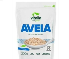 Aveia em flocos Vitalin 200g sem glúten