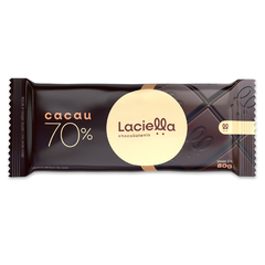 Barra de chocolate Laciella 80g - Whey.com Nature