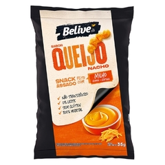 Snack assado sabor queijo nacho 35g Believe