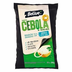 Snack de arroz cebola e salsa Belive 35g