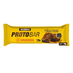 Proto bar brownie de chocolate com doce de leite Nutrata 70g