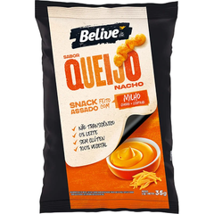 Snack Belive Queijo Nacho 35g