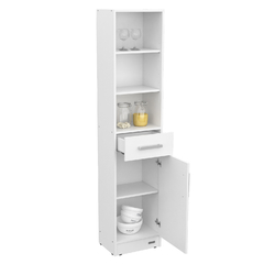 Despensero Multiuso 1 Puerta 1 Cajon Blanco - comprar online