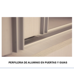 Placard Premium Con 2 Puertas Corredizas 1.80x1.80 Blanco en internet