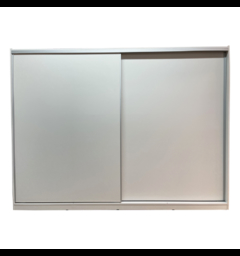 Placard 2 Puertas Corredizas 2.40 x 1.80 Color Blanco - comprar online