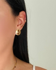 PIERCING FAKE VAZADO BANHO OURO 18K - VICK - loja online