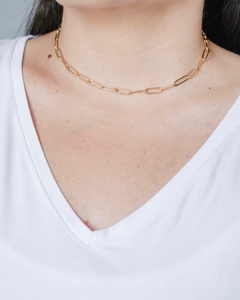 CHOKER ELOS CARTIER BANHO OURO 18K - MAIRA na internet