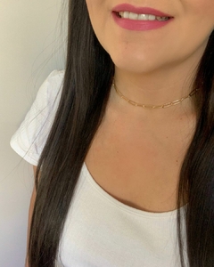 CHOKER ELOS CARTIER BANHO OURO 18K - MAIRA