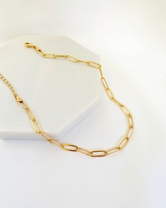 CHOKER ELOS CARTIER BANHO OURO 18K - MAIRA - Daherica Semijoias