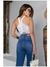 Blusa cropped canelado com renda Revanche Mankono na internet