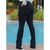 Calça legging flare com bolso uiarina 123643 na internet